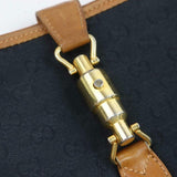 Gucci Jackie O Monogram Bag-Bags-Gucci-Black/Brown-JustGorgeousStudio.com