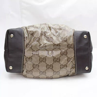 Gucci Monogram Mix Satchel-Bags-Gucci-Brown-JustGorgeousStudio.com