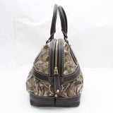 Gucci Monogram Mix Satchel-Bags-Gucci-Brown-JustGorgeousStudio.com