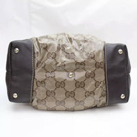 Gucci Monogram Mix Satchel-Bags-Gucci-Brown-JustGorgeousStudio.com