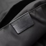 Gucci Nylon Drawstring Bucket Tote Bag-Bags-Gucci-Black-JustGorgeousStudio.com
