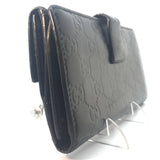 Gucci Signature Long Wallet-Wallets & Clutches-Gucci-Black-JustGorgeousStudio.com