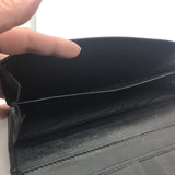 Gucci Signature Long Wallet-Wallets & Clutches-Gucci-Black-JustGorgeousStudio.com