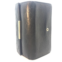 Gucci Signature Long Wallet-Wallets & Clutches-Gucci-Black-JustGorgeousStudio.com