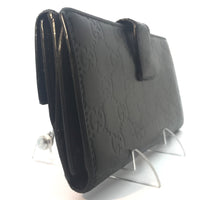 Gucci Signature Long Wallet-Wallets & Clutches-Gucci-Black-JustGorgeousStudio.com