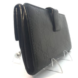 Gucci Signature Long Wallet-Wallets & Clutches-Gucci-Black-JustGorgeousStudio.com