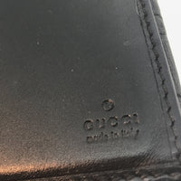Gucci Signature Long Wallet-Wallets & Clutches-Gucci-Black-JustGorgeousStudio.com