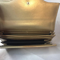 Gucci Signature Long Wallet-Wallets & Clutches-Gucci-Gold-JustGorgeousStudio.com