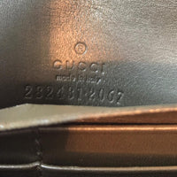Gucci Signature Long Wallet-Wallets & Clutches-Gucci-Gold-JustGorgeousStudio.com