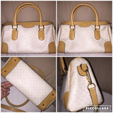 Gucci Small Top Handle Bag: Bandolierre Crossbody Boston Speedy Bag-Bags-Gucci-Tan-JustGorgeousStudio.com