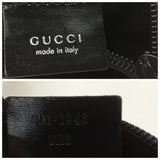 Gucci Suede Looping Purse With Bracelet Handle-Bags-Gucci-Black-JustGorgeousStudio.com