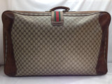 Gucci Supreme Monogram GG Large Web Suitcase-Bags-Gucci-Brown-JustGorgeousStudio.com