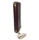 Gucci Zippy Long Wallet On Chain-Wallets & Clutches-Gucci-Red/Maroon-JustGorgeousStudio.com