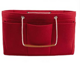 Handbag Organizer Shaper-Bags-Just Gorgeous Studio-Red-L: 9" x 5" x 6"-JustGorgeousStudio.com