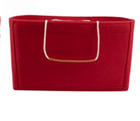 Handbag Organizer Shaper-Bags-Just Gorgeous Studio-Red-L: 9" x 5" x 6"-JustGorgeousStudio.com