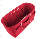 Handbag Organizer Shaper-Bags-Just Gorgeous Studio-Red-L: 9" x 5" x 6"-JustGorgeousStudio.com