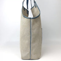 Hermes Apron Tote Bag - RARE-Bags-Hermes-blue/linen-JustGorgeousStudio.com