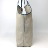 Hermes Apron Tote Bag - RARE-Bags-Hermes-blue/linen-JustGorgeousStudio.com