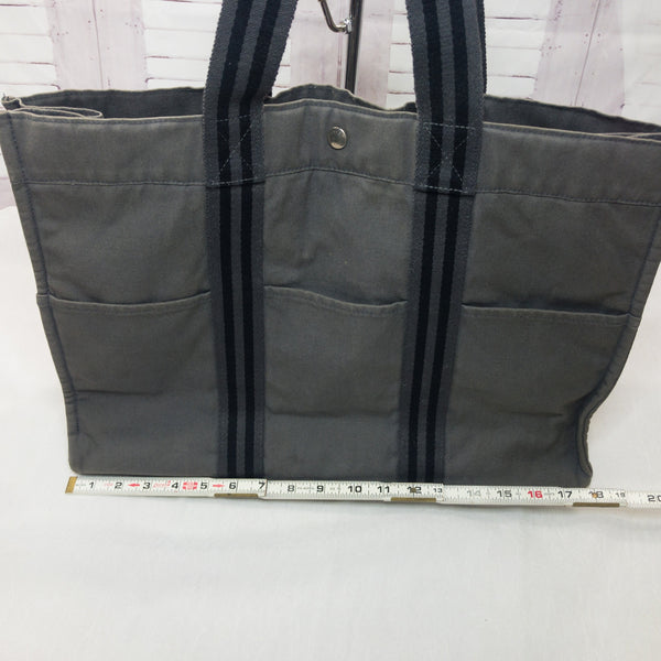 Hermes, Bags, Herms Fourre Tout Pm Small Black Gray Bag