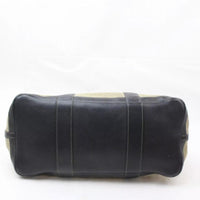 Hermes Garden Party Tote-Bags-Hermes-Black/beige-JustGorgeousStudio.com