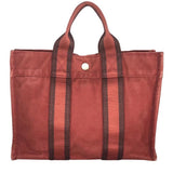 Hermes Hand Tote Bag Fourre Tout Pm Red-Bags-Hermes-Red-JustGorgeousStudio.com