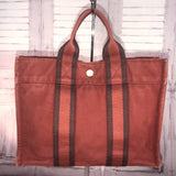 Hermes Hand Tote Bag Fourre Tout Pm Red-Bags-Hermes-Red-JustGorgeousStudio.com