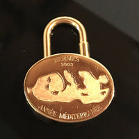 Hermes Limited Edition Padlock Cadena-Jewelry, Watches, & Sunglasses-Hermes-Gold-JustGorgeousStudio.com