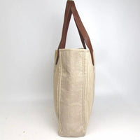Hermès Toile Rouched Tote-Bags-Hermes-tan/linen-JustGorgeousStudio.com
