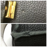 Hermes Vintage Doctor Bag-Bags-Hermes-Black/Gold-JustGorgeousStudio.com