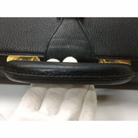 Hermes Vintage Doctor Bag-Bags-Hermes-Black/Gold-JustGorgeousStudio.com
