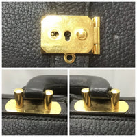 Hermes Vintage Doctor Bag-Bags-Hermes-Black/Gold-JustGorgeousStudio.com