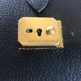 Hermes Vintage Doctor Bag-Bags-Hermes-Black/Gold-JustGorgeousStudio.com
