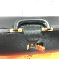 Hermes Vintage Doctor Bag-Bags-Hermes-Black/Gold-JustGorgeousStudio.com
