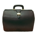 Hermes Vintage Doctor Bag-Bags-Hermes-Black/Gold-JustGorgeousStudio.com