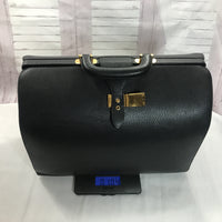 Hermes Vintage Doctor Bag-Bags-Hermes-Black/Gold-JustGorgeousStudio.com