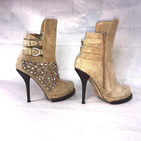 Jeffrey Campbell Carnegie, Size 7.5-Clothing, Shoes & Accessories-Jeffrey Campbell-7.5-Beige-JustGorgeousStudio.com
