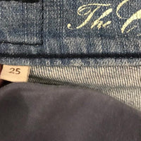 Juicy Couture Medium Wash Flare Leg Jeans Size 25-Clothing, Shoes & Accessories-Juicy Couture-Blue-JustGorgeousStudio.com