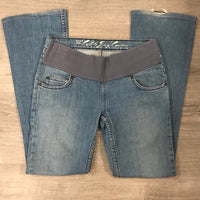 Juicy Couture Medium Wash Flare Leg Jeans Size 25-Clothing, Shoes & Accessories-Juicy Couture-Blue-JustGorgeousStudio.com