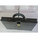 Laptop Tablet Case Travel Desk-Bags-Just Gorgeous Studio-black/gold/grey-JustGorgeousStudio.com