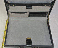 Laptop Tablet Case Travel Desk-Bags-Just Gorgeous Studio-black/gold/grey-JustGorgeousStudio.com