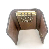 Louis Vuitton 4 Key Holder-Lock & Key, Key Holders, Luggage Tags-Louis Vuitton-brown-JustGorgeousStudio.com