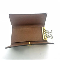 Louis Vuitton 4 Key Holder-Lock & Key, Key Holders, Luggage Tags-Louis Vuitton-brown-JustGorgeousStudio.com