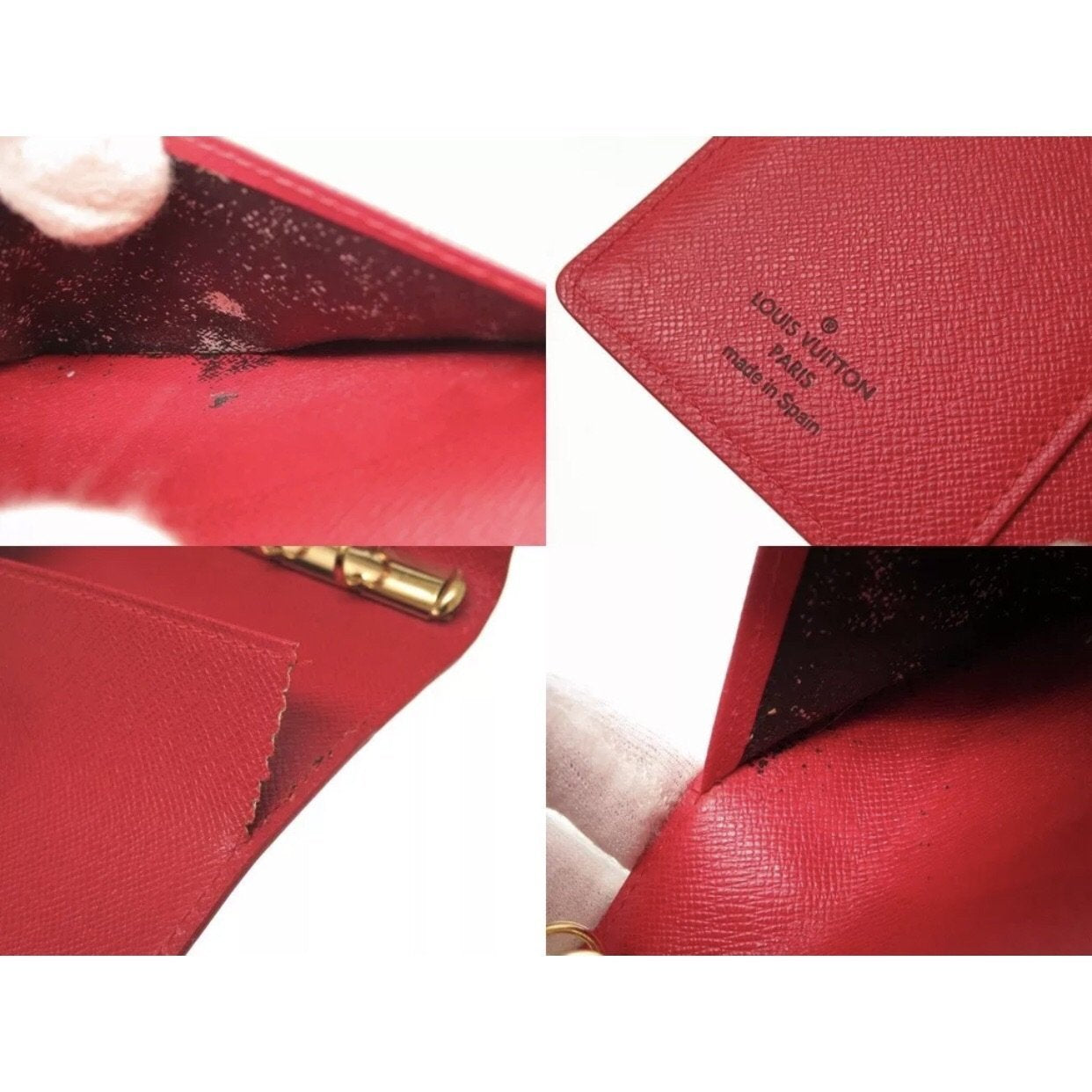 Louis Vuitton Couverture Agenda Fonctionnel Pm Brown Leather Clutch Ba –  Bluefly