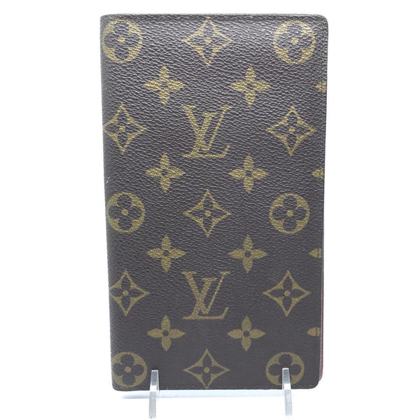 Louis Vuitton Brown Monogram Long Bifold Wallet-Wallets & Clutches-Louis Vuitton-Brown-JustGorgeousStudio.com