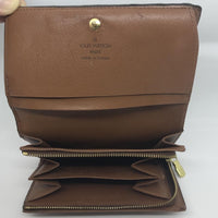 Louis Vuitton Brown Monogram Zippy Cards & Cash Wallet-Wallets & Clutches-Louis Vuitton-JustGorgeousStudio.com