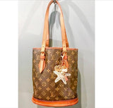 Louis Vuitton Bucket PM or GM-Bags-Louis Vuitton-PM/Small-Brown-JustGorgeousStudio.com