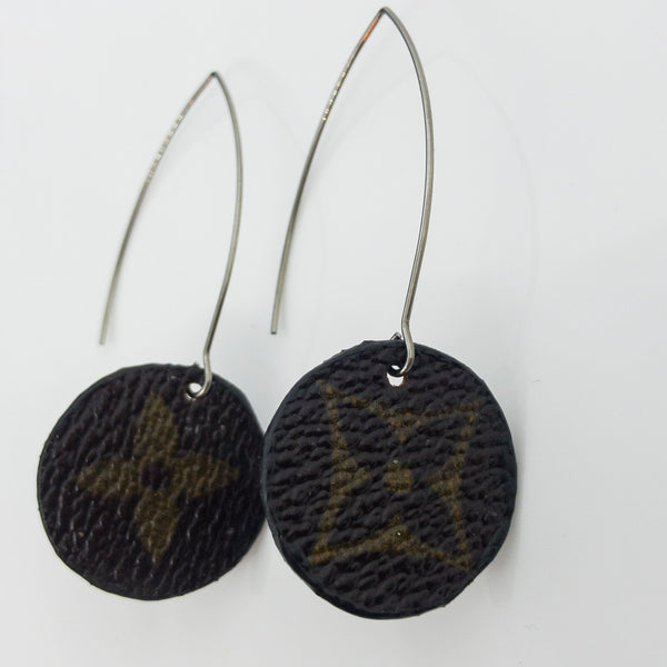 Louis Vuitton Canvas Handmade Earrings