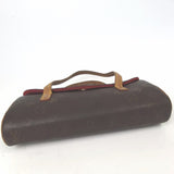 Louis Vuitton Classic LV Monogram Sonatine-Bags-Louis Vuitton-Brown-JustGorgeousStudio.com