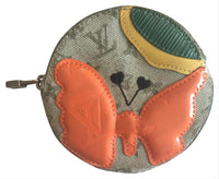 Louis Vuitton Conte De Fees Change Purse Pouch-Wallets & Clutches-Louis Vuitton-Beige/Orange-JustGorgeousStudio.com