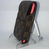 Louis Vuitton Damiér Ébène Case Holder: iPhone, Cards,Cash, Cigarettes-Wallets & Clutches-Louis Vuitton-Brown-JustGorgeousStudio.com